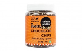 Urban Platter Twin Chocolate Chips   Plastic Jar  200 grams